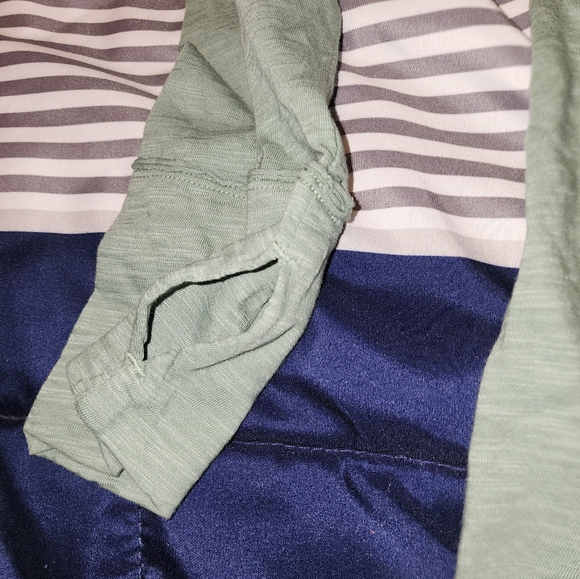 Free People - We The Free Sage Green Top - Picture 4 of 5